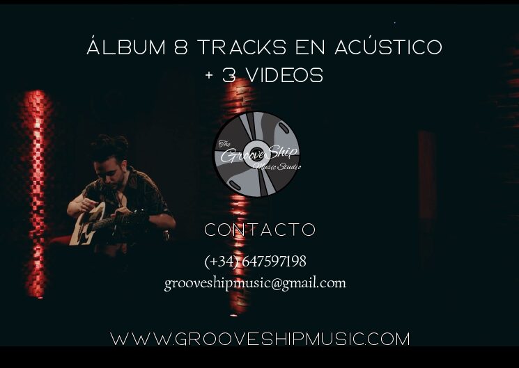SUPEROFERTA: ÁLBUM ACÚSTICO 8 TRACKS + 3 VIDEOS DESDE EL ESTUDIO